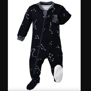 Zippyjamz Organic Sleeper Footed Onesie